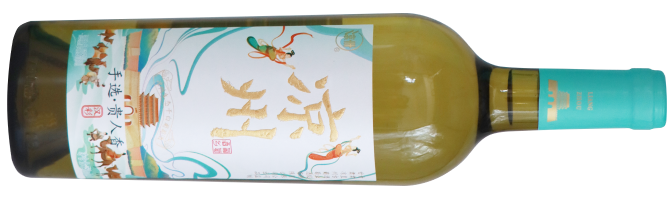 甘肃凉州葡萄酒有限公司, 凉州生态手选·贵人香干白葡萄酒, 武威, 甘肃, 中国 2023
